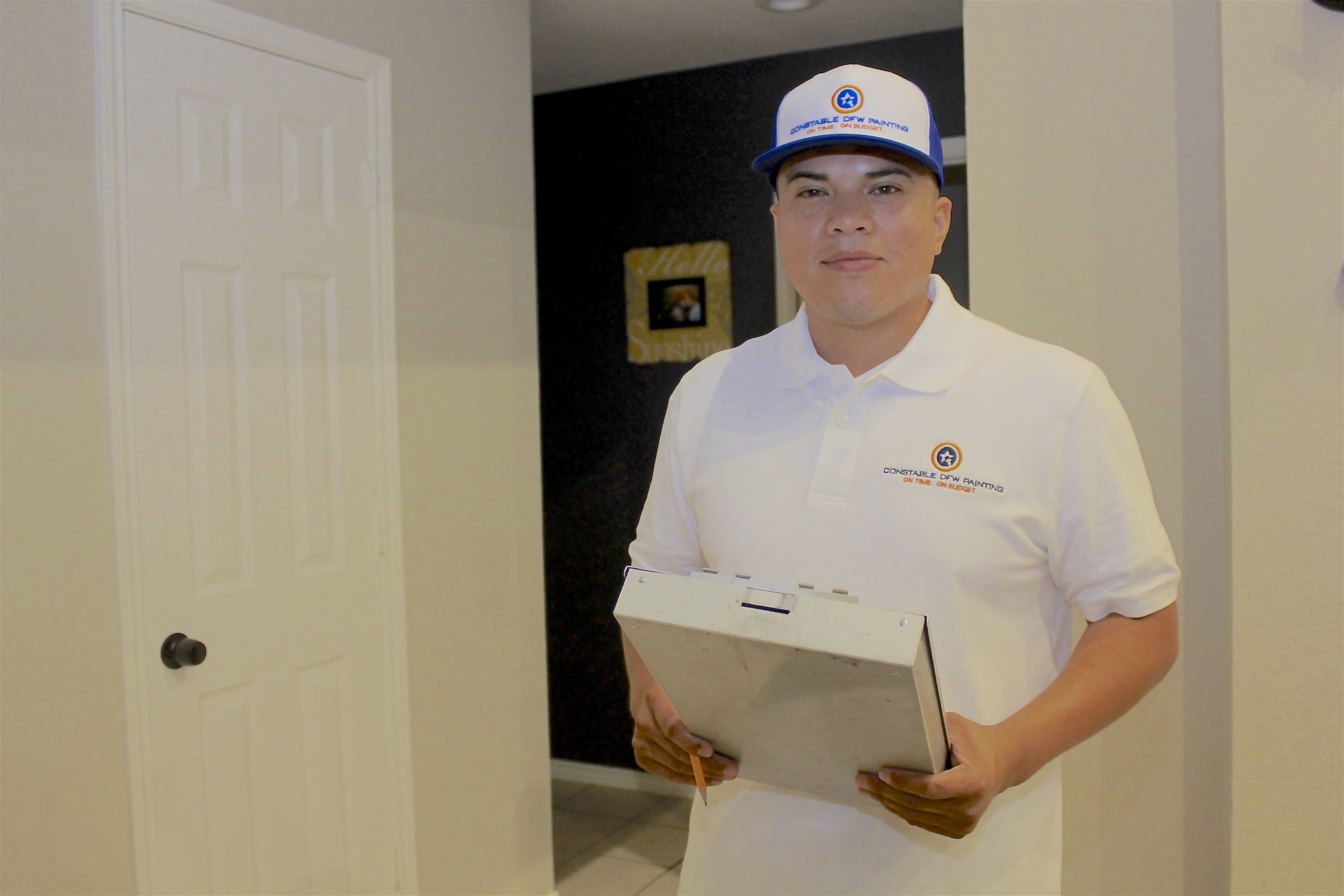 owner quote clip board